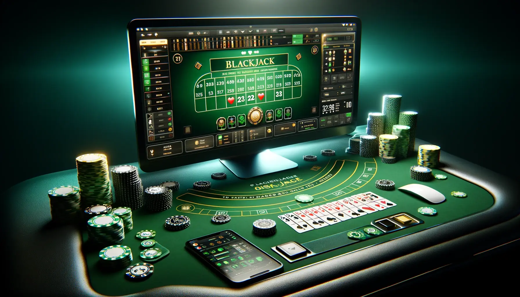 Blackjack på Wisho casino